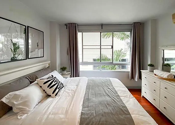Serene 53 Sqm - Bts Thong Lo - Ultra Fast Wifi バンコク都